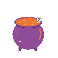 Halloween Witch Sticker
