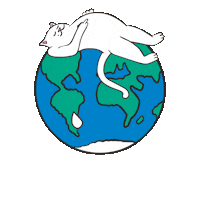 RIPNDIP_CAT alien skate earth melting Sticker