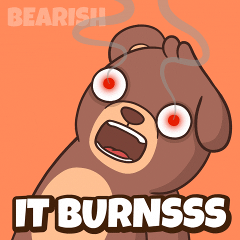 Teddy Bear Pain GIF by BEARISH