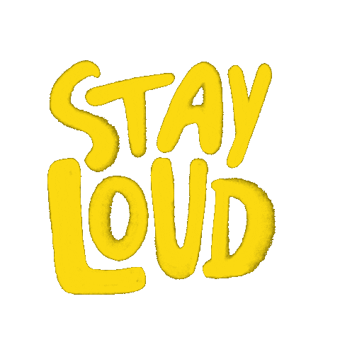 davidjonwalker giphyupload stay loud Sticker