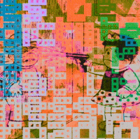 michaelpaulukonis color colour gun violence visual poetry GIF