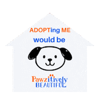 Adopt Me Black Dog Sticker by Pawzitively Beautiful