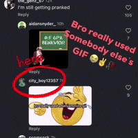 He Thought He Did Something GIF