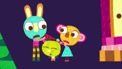 olobobtop happy fun animation tv GIF