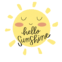 Happy Day Hello Sticker