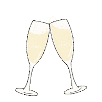 Celebrate New Years Eve Sticker by Vesca Beauty