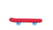 Skateboarding Sticker by EmojiVid
