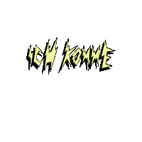 Ich Komme Sticker by Fidoca