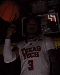 Elijah Hawkins GIF by Texas Tech Basketball