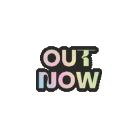 ChromaticTalents music out now gradient Sticker