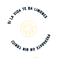 Gin Tonic Sticker Sticker by Jackie Smith BA