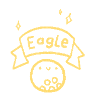 Sparkling Tiger Woods Sticker by Catharina Stewart