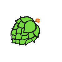 Hoptea hops hoptea hoplark citra bomb Sticker