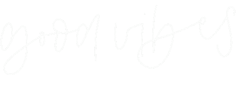 Good Vibes Lettering Sticker
