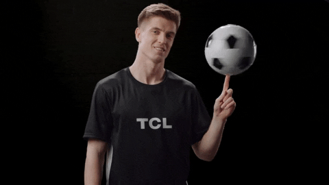 Football Player GIF by TCL Electronics Europe