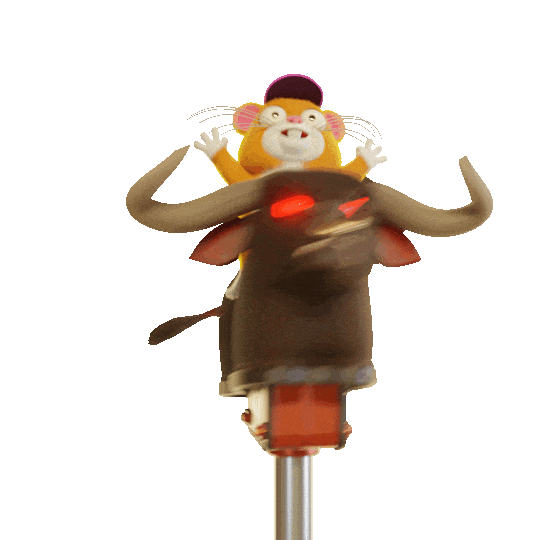 Hold On 3D Sticker by Grind