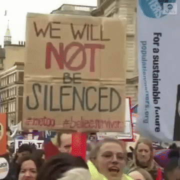 Protest International Womens Day GIF
