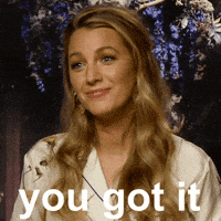 Excited I Love It GIF by Blake Lively Fan