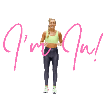 Excited Lets Go Sticker by Danielle Pascente