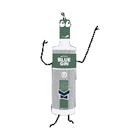 Bio Reisetbauer Sticker by BLUE GIN