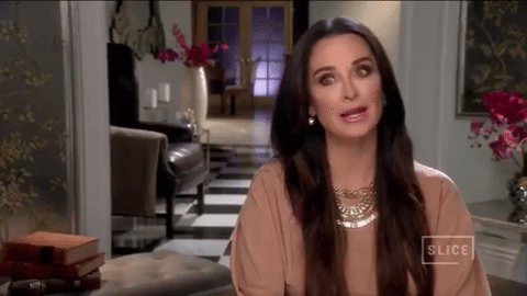real housewives of beverly hills wink GIF by Slice