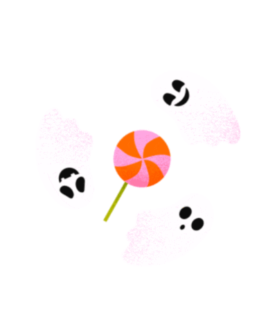 Halloween Horror Sticker by Outcrowd Design