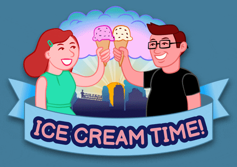 Celebrate Ice Cream GIF