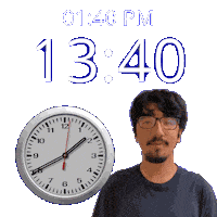 1 Pm Sticker