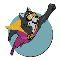 Flying To The Moon Sticker by CADINU