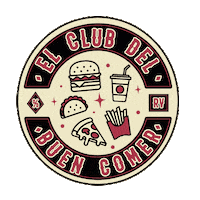 Pizza Burger Sticker by REVIVALSTREETWEAR