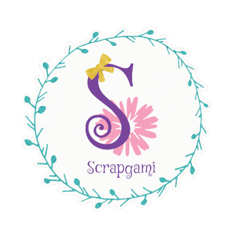 Scrapgami giphyupload flower bow flor Sticker