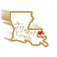 Louisiana Sticker by Trinket Gawds