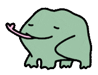 Happy Frog Sticker