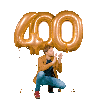 Ballon Npo Radio 4 Sticker by NPO Klassiek