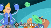 stop bravest warriors GIF by Cartoon Hangover