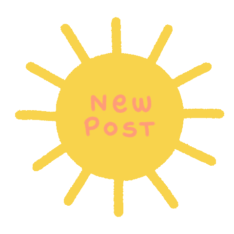 sun post Sticker by esterlaguna