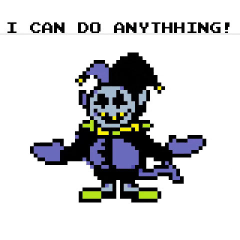 deltarune anything jevil GIF