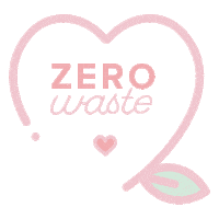 Zero Waste Sticker by worn.