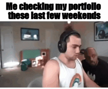 TheBeegie giphygifmaker giphygifmakermobile crypto portfolio scream GIF