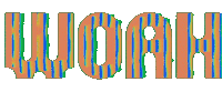 Glitch Text Sticker