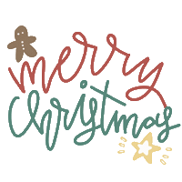 Merry Christmas Sticker