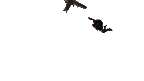 SkyDive-Hildesheim giphyupload jump free dive Sticker