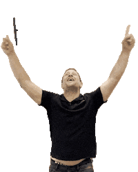 CompleteHI celebrate goal score construction Sticker