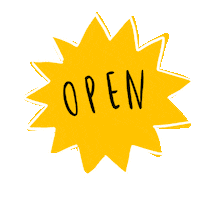 We Are Open Sticker by Milkshake