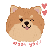 In Love Dogs Sticker by Ann of Facedit