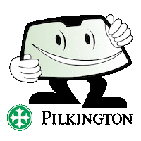 Auto Parabrisas Sticker by Pilkington