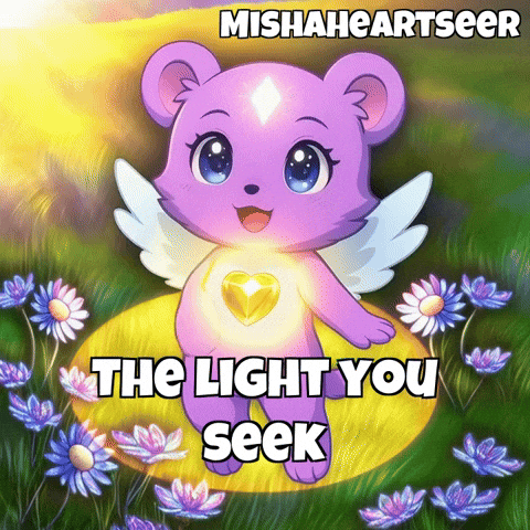 Glow Inner Light GIF by MishaHeartseer