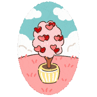 Cat Love Sticker by Tift