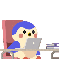 Work Penguin Sticker by Finch Care