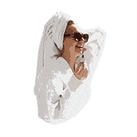 thegreenbelle girl skincare sunglasses vacation Sticker